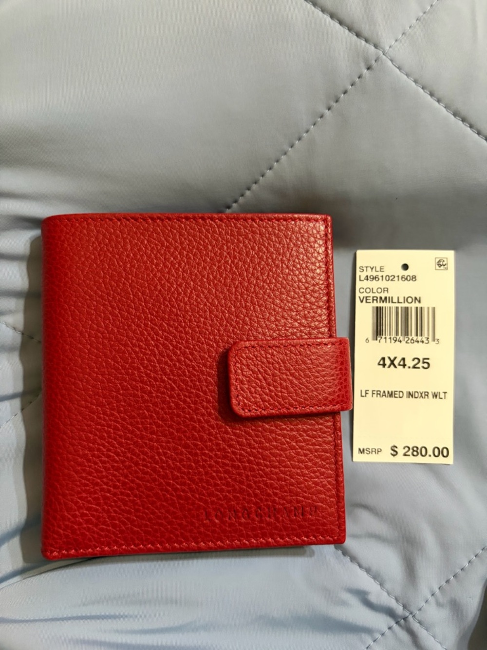 SOLD! NWT Longchamp Leather Wallet - Picture 3 of 9